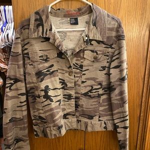 Destiny army Jean jacket